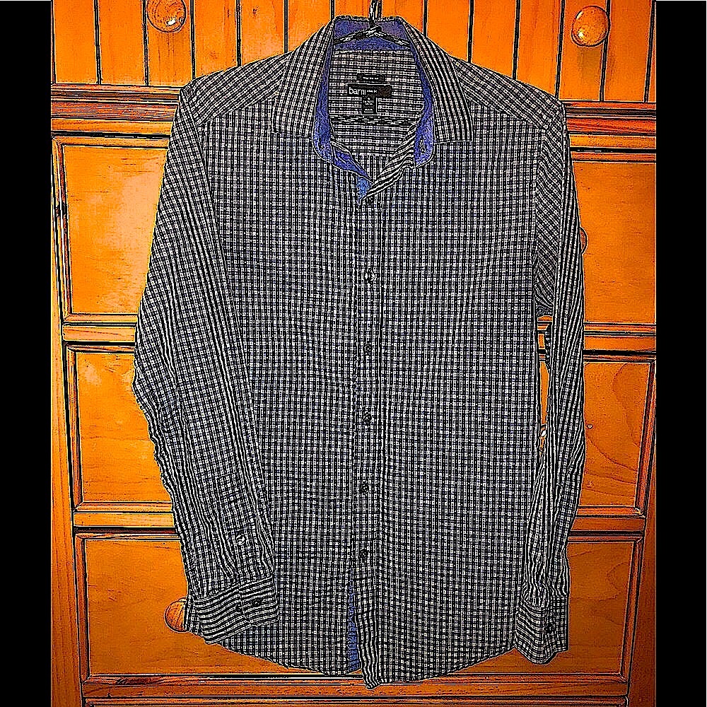 Bar III Slim-fit Casual Button down Shirt - S